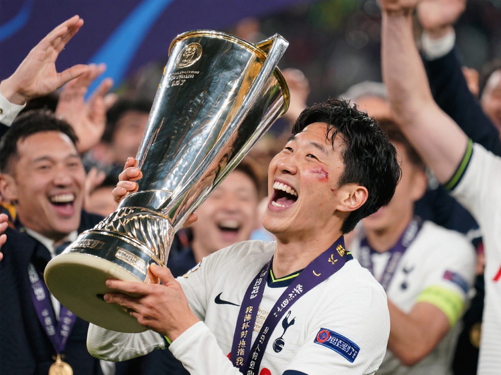 孙兴慜额头挂彩回忆捧杯时意外碰撞细节 事件背景:人生高光与小插曲并存
在赛事